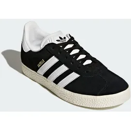 adidas Gazelle Core Black / Footwear White / Gold Metallic 38 2/3