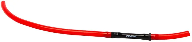 RFX Race ventilatiebuis - lange slang met 1-weg klep (rood) 5 stuks