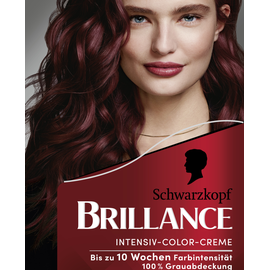 Schwarzkopf Brillance Intensiv-Color-Creme 876 edel-mahagoni