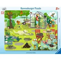 Ravensburger Unser Garten - 8-17 Teile Rahmenpuzzle für Kinder ab 3 Jahren