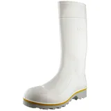 Nora Unisex Erwachsene Ralf Arbeitsstiefel für die Lebensmittelindustrie, Hergestellt aus stoßdämpfendem und isolierenden Nitrilkautschukschaum, Timestopper Material, Waschbar mit Wasser, Weiß, 50 EU