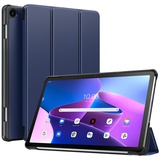 TiMOVO Hülle Kompatibel mit Lenovo Tab M10 Plus 3rd Gen 10.6 Zoll 2022, Leicht Schlank Schutzhülle mit Ständer & Harter Rückseite für Lenovo Tab M10 Plus 2022 Tablet, Marineblau