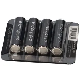 Panasonic Eneloop Pro AA 2500 mAh 4 St. mit Aufbewahrungsbox