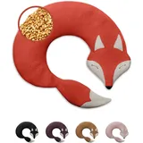 Leschi Bio-Körnerkissen "Fuchs Noah" in Rot | Gr.: onesize