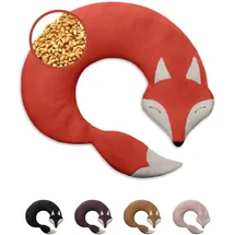 Leschi Bio-Körnerkissen "Fuchs Noah" in Rot | Gr.: onesize