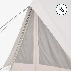 Zeltmast Zelteingang - Ersatzteil für Tipi-Zelt 5.2 Polybaumwolle EINHEITSFARBE No Size