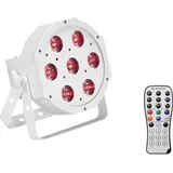 Eurolite Set 4x LED SLS-7 HCL Spot weiß + Soft Bag