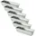 shop'n smile ideoon Ideoon 6er-Set 60 x 40 x 20 cm Silber