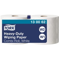 TORK Extra Starke Mehrzweck-Papierwischtücher Weiß W1/2, 2 × 500