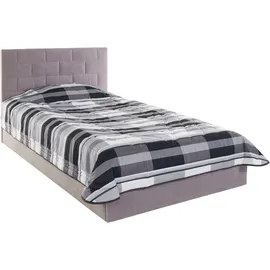 Westfalia Schlafkomfort Tagesdecke 175 x 225 cm Schwarz/Grau/Weiß