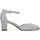 TAMARIS Damen Pumps mit Blockabsatz, metallic, 41 EU