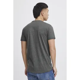 !Solid Rundhalsshirt SOLID "Rundhalsshirt SDBob", Herren, Gr. 3XL, grau (grau mel), Obermaterial: 60% Baumwolle CO. 40% Polyester PES., Shirts Rundhalsshirt