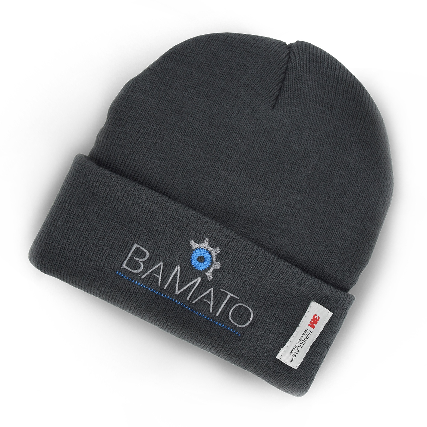 BAMATO Strickmütze mit Bestickung " BAMATO LOGO"