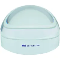 Schweizer Optik Schweizer Hellfeld-Lupe Acryl mit Lesezeile, inkl. Stoffbeutel