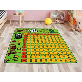 Primaflor Primaflor-Ideen in Textil Kinderteppich »KLEINES 1 x 1« rechteckig 5 mm Höhe Spiel- und Lernteppich, 1x1 lernen, Kinderzimmer