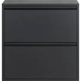 Spinder Billi 75 x 77,5 x 22,5 cm pulverbeschichtet schwarz / schwarz