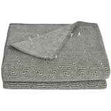 Zoeppritz Soft-Fleece Decke light grey melange 920, 160x200 cm