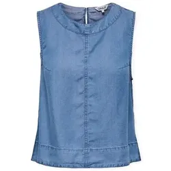 Only  Blusen Top Pema-Dorsi - Medium Blue Denim  in Blau, EU XS