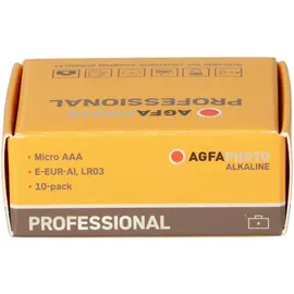 AgfaPhoto Professional Micro AAA 10 St.