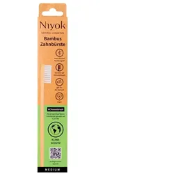 Niyok Bambus Zahnbürste (Spende Klimaschutz)