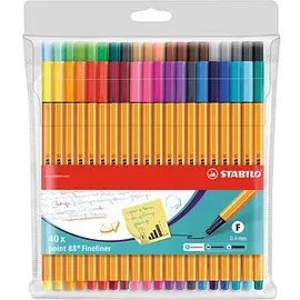 Stabilo point 88 sortiert, 40er-Set (8840-1)