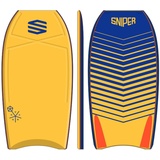 SNIPER Bodyboard Vyrus PE 40 Chevron Gelb     