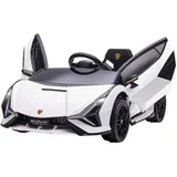Homcom Kinder-Elektroauto SIAN SUV-Auto weiß (MP3/USB)