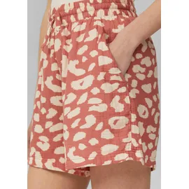 QS Shorts aus Musselin Orange 36