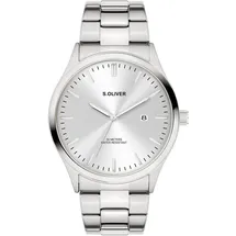 s.Oliver Modern & Zeitlos Quarz Edelstahl 43 mm SO-4433-MQ