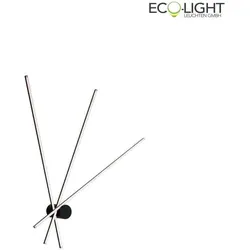 ECO-Light LED Deckenleuchte SHANGHAI, 27W, 1790lm, 4000K, schwarz ECO-LED-SHANGHAI-PL3-NER