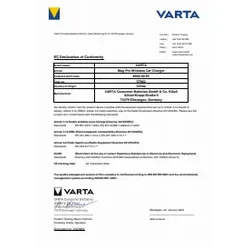 VARTA Ladegerät Auto magnetisch schwarz 57902 101 111 Mag Pro Wireless Car