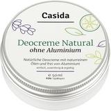 Casida Deocreme ohne Aluminium Natural