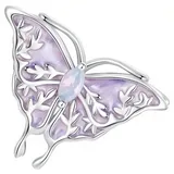 Charms für Pandora Lila Schmetterling Anhänger Silber 925 Trusky Charms
