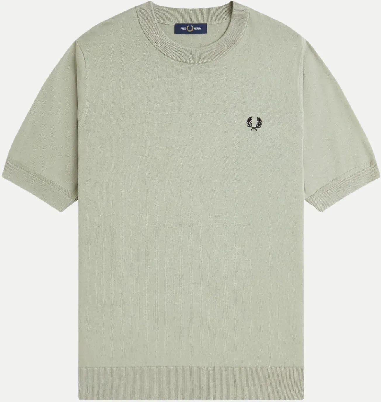 T-Shirt in Strick-Qualität Beige XXL
