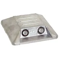 Schake Alumarkierungsnagel, 100 x 100 mm, zum Aufkleben, mit