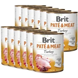 BRIT PATE & MEAT TURKEY 12x800g