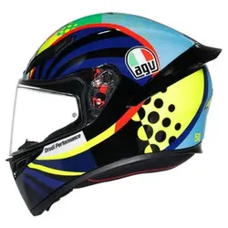 AGV K1 S Rossi Winter Test 2020 Integralhelm blau, 57