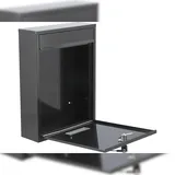 TRIZERATOP Briefkasten 360x260x80mm schwarz