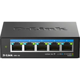 D-Link DMS-105 5-Port Multi-Gigabit Desktop Switch
