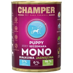 CHAMPER Puppy Jagnięcina Monoprotein Welpenfutter 400 g