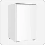 PKM KS120F Einbaukühlschrank mit Gefrierfach 116 Liter, 41 dB(A), Thermostat, wechselbarer Türanschlag, 3 Türablagen, Eierablagen, weiß