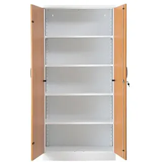 Gürkan Aktenschrank 92 x 42 x 195 cm weiß
