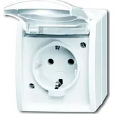Busch-Jaeger Schuko-Steckdose 20 EWN-54 Weiß 1 St.