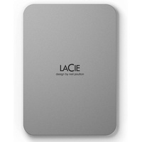 LaCie Mobile Drive V2 Moon Silver 2TB, USB-C 3.0 (STLP2000400)
