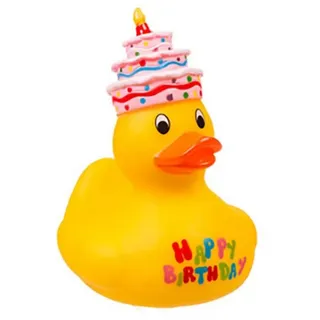 Out of the Blue Gelbe Quitscheente Happy Birthday