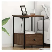 vidaXL Nachtschrank 2 pcs 42 x 41 x 56 cm Braun