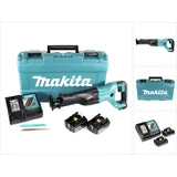 Makita DJR 186 RAK Akku Reciprosäge Säbelsäge 18 V + 2x Akku 2,0 Ah + Ladegerät + Koffer