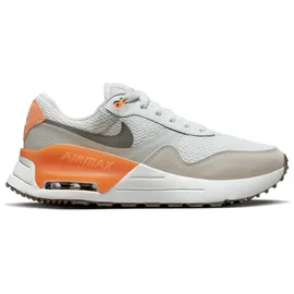 Nike Air Max SYSTM Damen White/Pure Platinum/Orange Trance/Flat Pewter 38,5
