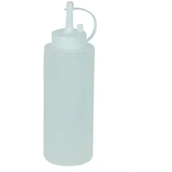 Saucenspender Spender Flasche Quetschflasche Soße Sauce Essig Öl Kunststoff 375 ml