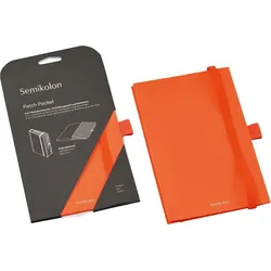 Semikolon Patch Pocket A5 orangefarben